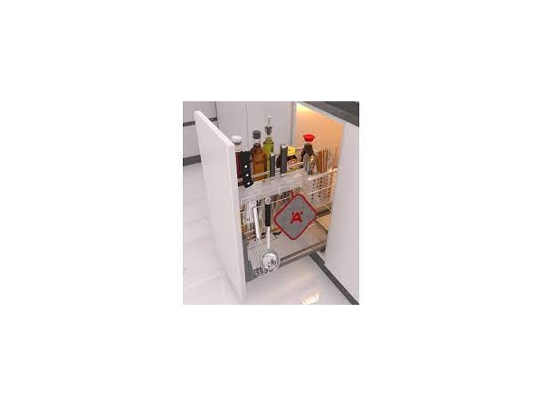 Bộ rổ giao thớt chai lọ Hafele Kosmo Sonata 300mm 549.20.018